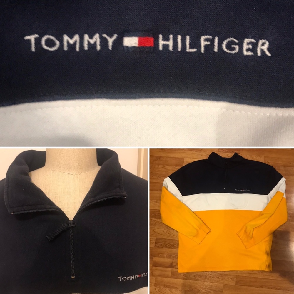 Tommy Hilfiger Half Zip Sweatshirt